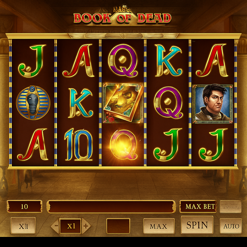 RTBet - Book of Dead Slot Game - Pragmatic Play
